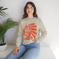 PreColumbian Aztec Head Icon Unisex Sweatshirt