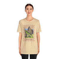 Stamp Machu Picchu Peru Unisex T-Shirt
