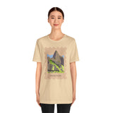 Stamp Machu Picchu Peru Unisex T-Shirt