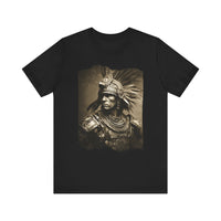Vintage Inca Warrior Sepia Portrait Unisex T-Shirt
