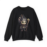Dark Inca Shaman Spirit Skull Unisex Sweatshirt