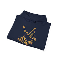 Nazca Lines Style Bird Unisex Hoodie