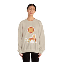 Xoloescuincle beneath the Sacred Sun Unisex Sweatshirt