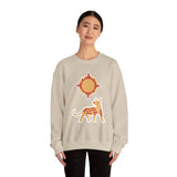 Xoloescuincle beneath the Sacred Sun Unisex Sweatshirt