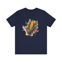 Maya Corn Mural Street Art Unisex T-Shirt
