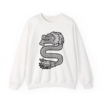 Dragon Aztec Illustration Unisex Sweatshirt