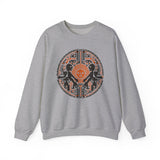 Sun Worshippers Inca Glyph Layout Unisex Sweatshirt