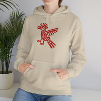 Mayan Bird Totem Symbol Unisex Hoodie