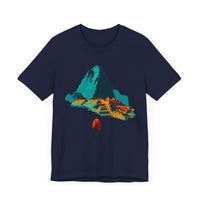 Machu Picchu Minimalist Sacred City Unisex T-Shirt
