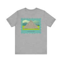 Stamp Chichén Itzá Mexico Unisex T-Shirt