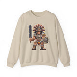 Aztec Blade Hero Pixel Art Unisex Sweatshirt