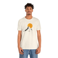 Sacred Inca Mountain Minimalist Unisex T-Shirt