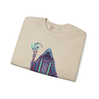 Digital Oracle Cyber Priest Unisex Sweatshirt