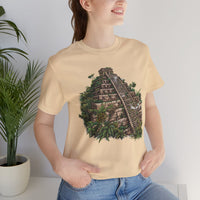 Mayan Jungle Pyramid Ruins Graphic Unisex T-Shirt