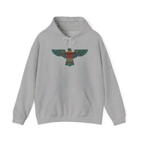 Aztec Free Bird Illustration Unisex Hoodie