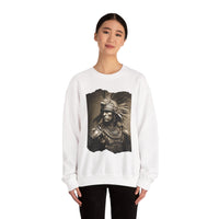 Vintage Inca Warrior Sepia Portrait Unisex Sweatshirt