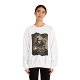 Vintage Inca Warrior Sepia Portrait Unisex Sweatshirt