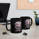 Ah Puch Chibi Skull God Black Mug