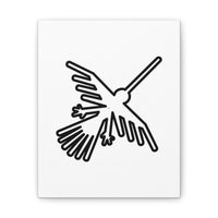 Nazca Lines Chaucato Symbol Canvas