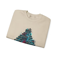 Maya Pyramid Graffiti Vibes Unisex Sweatshirt