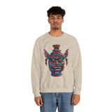 Indigenous Ceramic Vase Art Unisex Sweatshirt