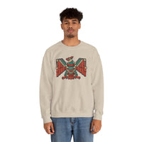 Aztec Solar Eagle Emblem Illustration Unisex Sweatshirt