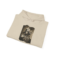 Vintage Inca Warrior Sepia Portrait Unisex Hoodie