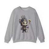 Dark Inca Shaman Spirit Skull Unisex Sweatshirt