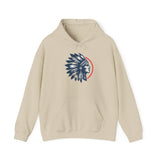 Tribal Visionary Chief Emblem Illustration Unisex Hoodie