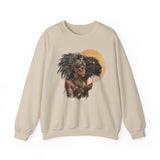 Aztec Jaguar Priestess Oracle Unisex Sweatshirt