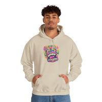 Graffiti Mayan Skull Cartoon Style Unisex Hoodie