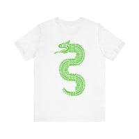 Jade Snake Spiral Unisex T-Shirt