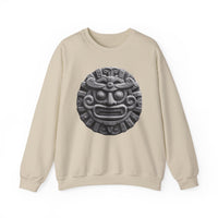 Sacred Stone Inti Inca Sun God Monochrome Style Unisex Sweatshirt