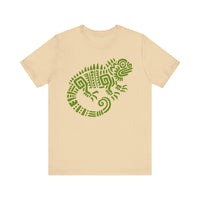 Mayan Aztec Totem Symbol of Iguana Unisex T-Shirt
