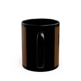 Aztec Glyph Black Mug