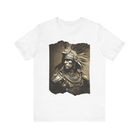 Vintage Inca Warrior Sepia Portrait Unisex T-Shirt