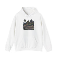 Andean Cliffside Inca Citadel Graphic Unisex Hoodie