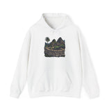 Andean Cliffside Inca Citadel Graphic Unisex Hoodie