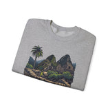 Andean Cliffside Inca Citadel Graphic Unisex Sweatshirt