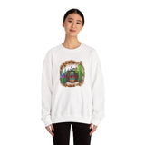 Leopard Aztec Pumpkin & Cactus Vibes Illustration Unisex Sweatshirt