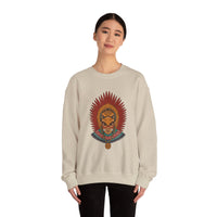 Aztec Warrior Priestess in Eagle Headdress Unisex Sweatshirt