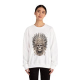 Mictlantecuhtli Skull Headdress Unisex Sweatshirt
