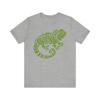 Mayan Aztec Totem Symbol of Iguana Unisex T-Shirt