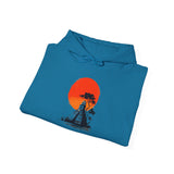 Tikal Sunset Temple Minimalist Art Unisex Hoodie
