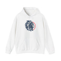 Tribal Visionary Chief Emblem Illustration Unisex Hoodie
