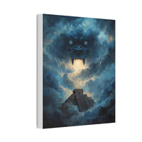 Tlaloc Storm God Vision Canvas