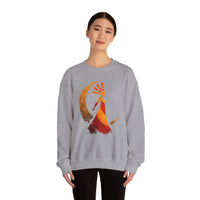 Mama Killa Inca Moon Goddess Glyph Style Unisex Sweatshirt