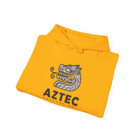 Modern Quetzalcóatl Serpent Head Logo Design Unisex Hoodie