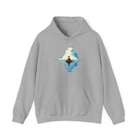 Lake Titicaca Minimalist Landscape Unisex Hoodie