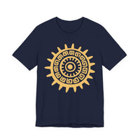 Aztec Mayan Totem Sun Symbol Unisex T-Shirt